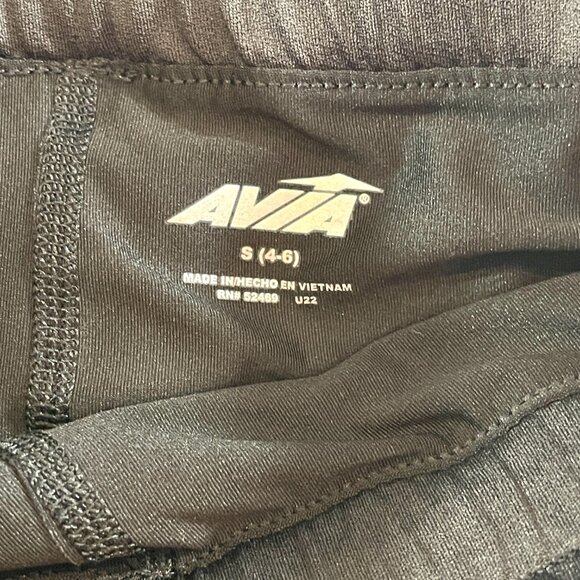 Avia Women's Black Running Bike Liner Shorts Size S - Picture 3 of 7
